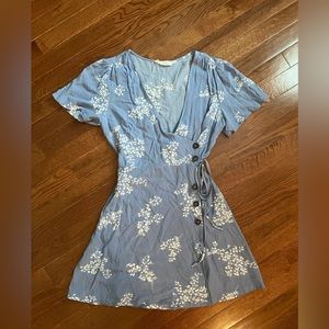 All in Favor Nordstrom Floral Mini Dress